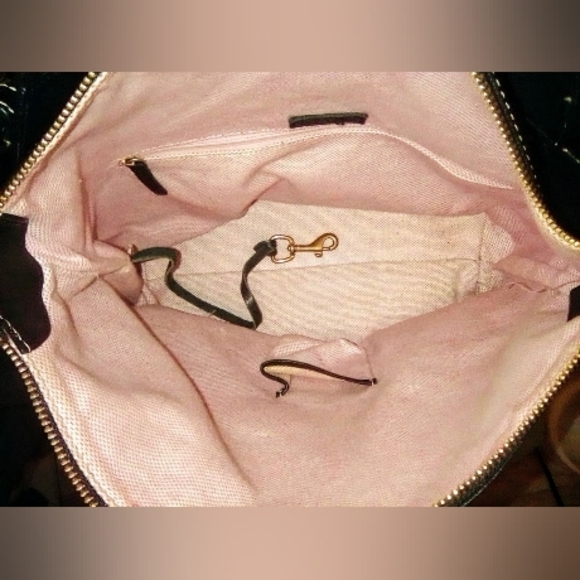 Dooney & Bourke Black Leather Shoulder Bag - Picture 6 of 7